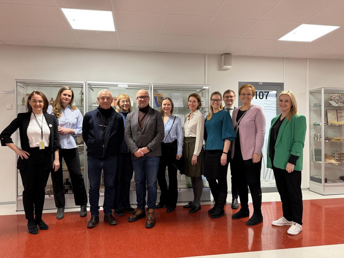 Skandinaavia Kaubandustööstuskoda külastas Tallinna Tervishoiu Kõrgkooli 