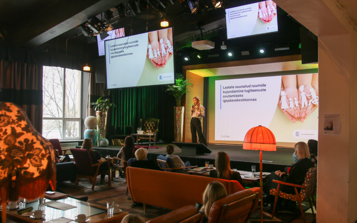 Meie õppejõud Grete Eiche panustas laste tugiteenuste ruumilahenduste juhendisse 