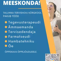 Pakume tööd õpetajatele ja õppejõududele!