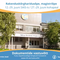 Suur kasutuskoormus häirib sisseastumise infosüsteemi (SAIS) tööd – probleemide korral võta ühendust kõrgkooliga 