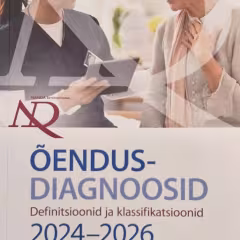 Ilmunud on eestikeelne NANDA-I õendusdiagnooside 13. väljaanne