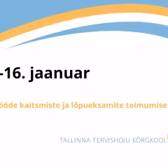 VAATA ja OSALE | Lõputööde kaitsmiste ja lõpueksamite ajakava haiglates ja õppehoonetes