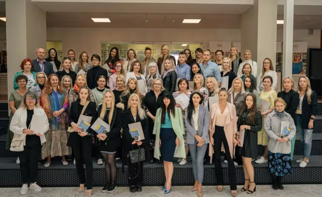 FOTOD | Tallinna Tervishoiu Kõrgkooli aktiivsed ja edumeelsed õppurid pidulikul rektori vastuvõtul