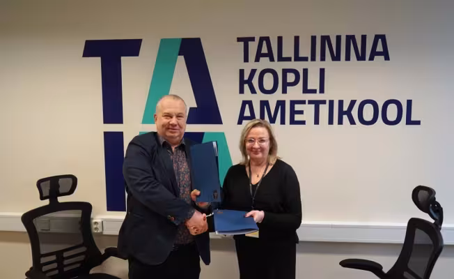 Tallinna Tervishoiu Kõrgkool sõlmis koostöölepingu Tallinna Kopli Ametikooliga