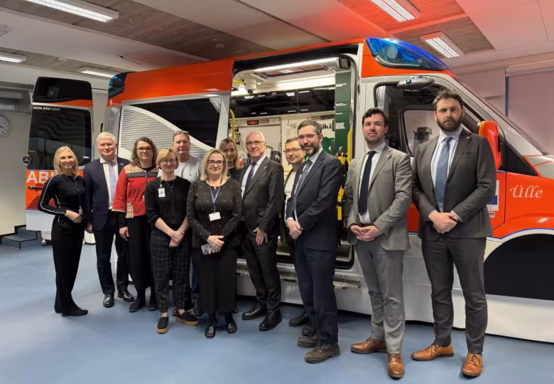 Iirimaa delegatsiooni ja Eesti Rahvusvahelise Arengukoostöö Keskuse visiit Tallinna Tervishoiu Kõrgkooli