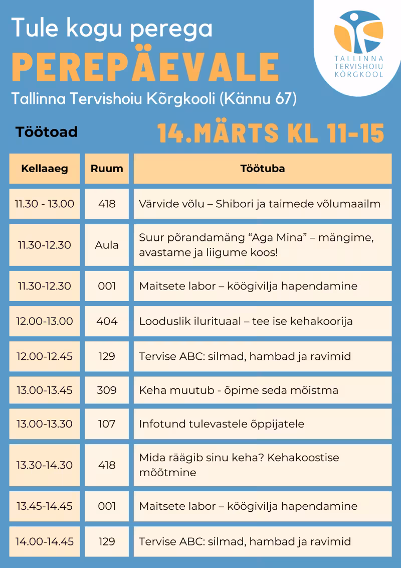 Perepäeva programm 2